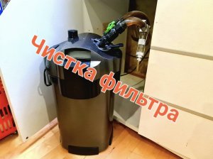 Чистка фильтра в аквариуме 300 литров