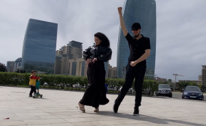 Девушка Танцует По Кайфу В Баку Чеченская Песня ALISHKA Music Georgian Dance Dari Duri Lezginka 2023