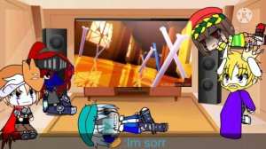Undertale react to Determination