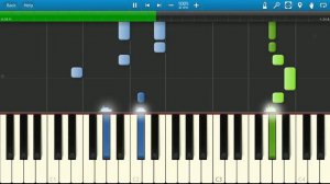 Alex Band - Only One [Piano Tutorial] Synthesia