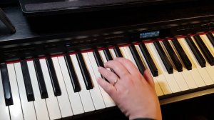 Пьеса - Г. Ф. Телеман (левая рука)