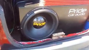 САБВУФЕР PRIDE. МОЩНАЯ АКУСТИКА В АУДИ 80!