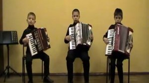 120666 Ансамбль аккордеонистов (младшая группа) г. Н. НовгородПойду ль я, Тирольский вальс