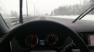 УАЗ Патриот 2019. Часть 2. Трасса 140 км/ч/про вежливость.