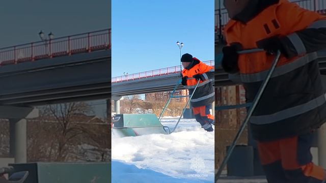 В Кургане продолжаются противопаводковые мероприятия