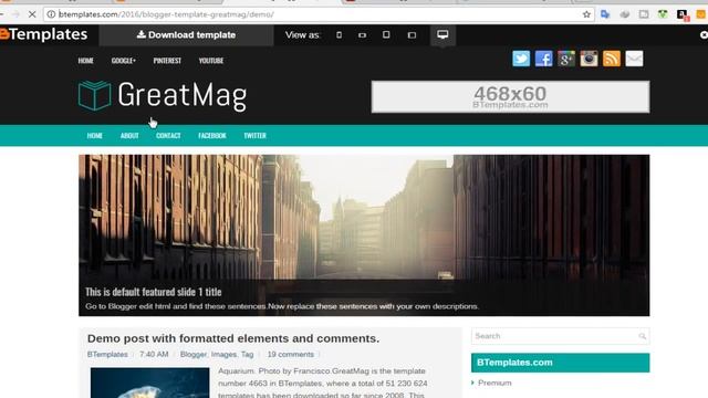 Top 5 Best Blogger Template SEO Friendly || Simple Blogger Theme 2017 -18 смотреть онлайн