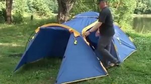 Установка палатки world of Maverick Itera