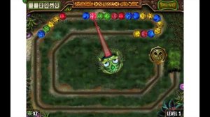 Онлайн игра Зума Реванш - Zuma’s Revenge. Обзор игры.