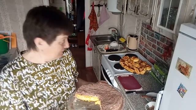 Булочки с начинкой //Тортик домашний //