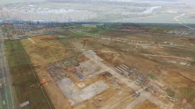 Аэросъемка ЖК "Новорижские кварталы", 12.10.2016 смотреть онлайн