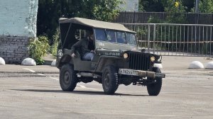 Willys MB на выставке "Моторы Войны", 10.08.2024