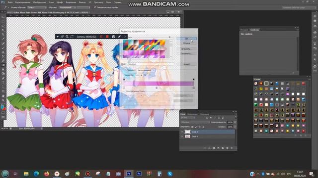 Как накладывать градиент на фото? смотреть онлайн