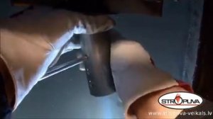 Замена троса в отопительном котле Stropuva