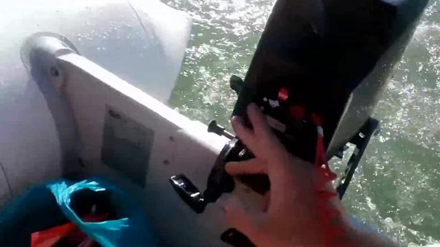 Абрау-Дюрсо на моторной лодке tohatsu 3,5 л.с. смотреть онлайн