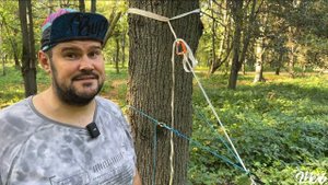 Ультралёгкий тент для гамака. Секрет крепление "V". Легкоходство