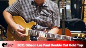 2011 Gibson Les Paul Double Cut Goldtop