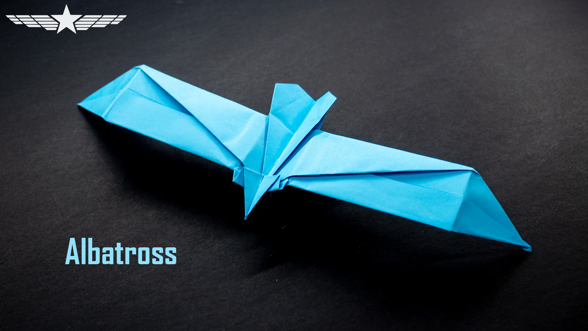 Великолепный самолет-альбатрос в технике оригами — элегантно и просто! смотреть онлайн
