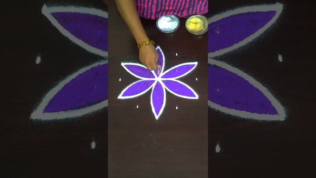 Easy Small Rangoli