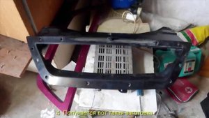 Спортивная решётка радиатора своими руками (Дэу Нексия Н150)