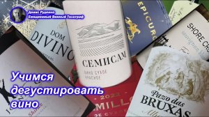 Учимся дегустировать вино