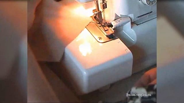 Сострачивание подкладки кармана и обработка срезов кармана. МК 