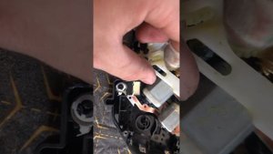 Замена моторчика замка закрывания двери Volvo S80II нюансы и детали