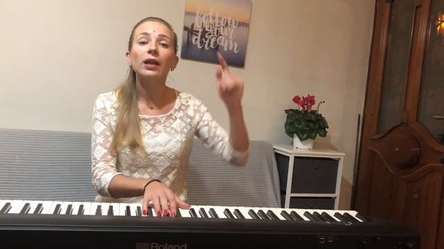 Разбор песни "Мама - первое слово" для Марьетты смотреть онлайн