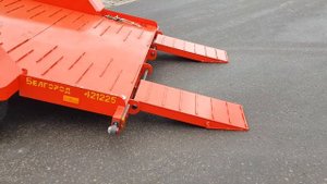 Низкорамный прицеп 9855-20 Дортех-прицеп 4 тонны