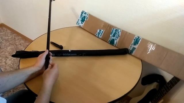 Распаковка посылки с удилищем Волжанка Волгарь