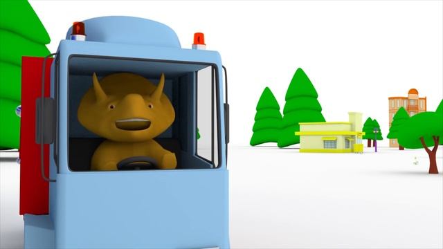 Изучайте цвета с пожарных и Дино динозавр | обучающая сказка для детей и не смотреть онлайн