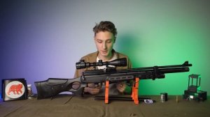 ОБЗОР Пневматическая винтовка Hatsan BT 65 RB ELITE 6.35 мм (прицел 3-12x44, пластик)
