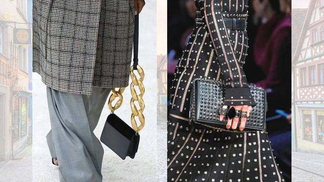 Сумки В тренде будут сумка-коробка, сундук, сумка-кошелек, поясные сумки. Осень-зима 2019/2020 смотреть онлайн