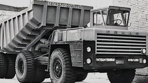 Карьерные автопоезда СССР Как вам такие БелАЗы