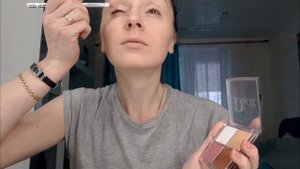 Обзор на палетку Dior Backstsge, супер быстрый и простой макияж