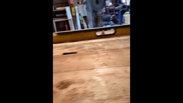 How to flatten large wood surface/ Repurposed Engine Table смотреть онлайн