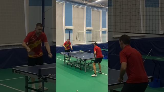 ОДНА ИЗ САМЫХ ЭФФЕКТИВНЫХ ПОДАЧ🏓 #tabletennis #настольныйтеннис #теннис #обучение #подачи #тренер #