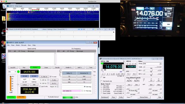 IC-7300 and my remotely controlled digital modes station смотреть онлайн