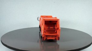 мусоровоз МАЗ-6501 КО-427 (конверсия) 1:43 (аист - Р. Дорофеев) обзор масштабная модель / MAZ Model