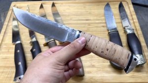 НОЖИ В НАЛИЧИИ / бюджетные ножи из Х12МФ / Кузница Медведь