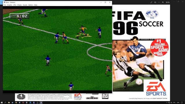FIFA96 эмулятор Sega Mega Drive продолжаю смотреть онлайн