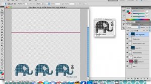 Tutorial 2 - Using MDS Elements in Photoshop - Elephant Card