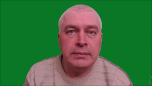 Я на зелёном фоне, видео снимал вчера