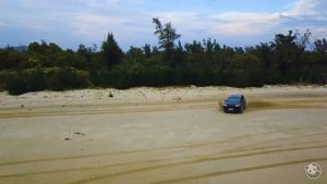 Гонки по песку. Li One против BYD Tang DM.