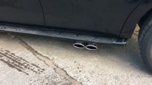 Nissan Patrol V8 Y62  -  Тюнинг выхлопной системы 76 mm  Magnaflow