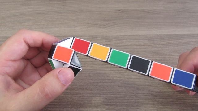 Змейка Рубика. ШАРИК ? схема сборки. Фигура №1 смотреть онлайн