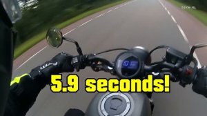 2017 Honda Rebel 500  0-100 KM/H / 0-60 MPH