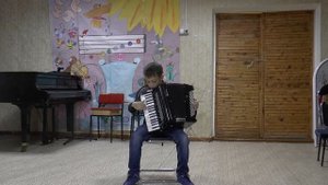 Семёнов Дима, В.Моцарт Менуэт фа мажор, Б.Самойлов Маленький велосипедист