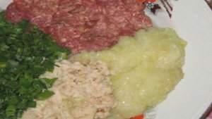 Котлеты из утиного мяса с зеленью