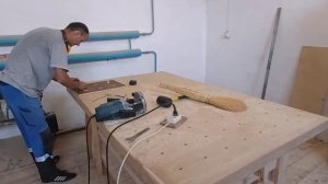 Делаем шаблон для фрезеровки отверстий в столе. Верстак. Часть 5. DIY