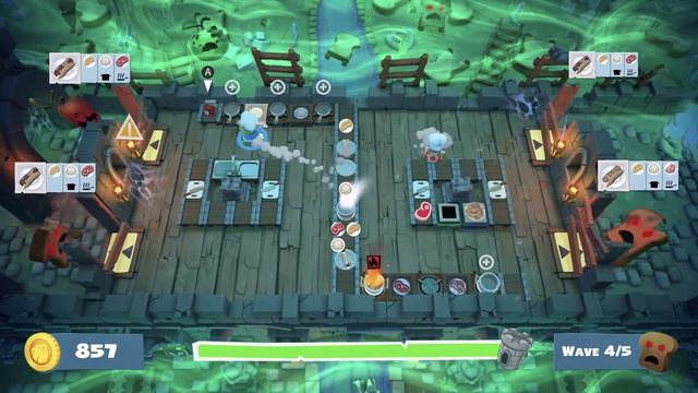 Overcooked 2: Hangry Horde 4 : 2 players plus a few outtakes